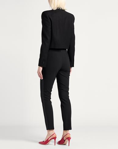 Woman Blazer Black Size 2 Wool, Elastane
