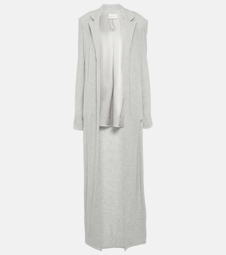 Alpaca-blend overcoat