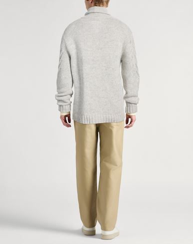 Man Cardigan Light grey Size 40 Virgin Wool, Cashmere