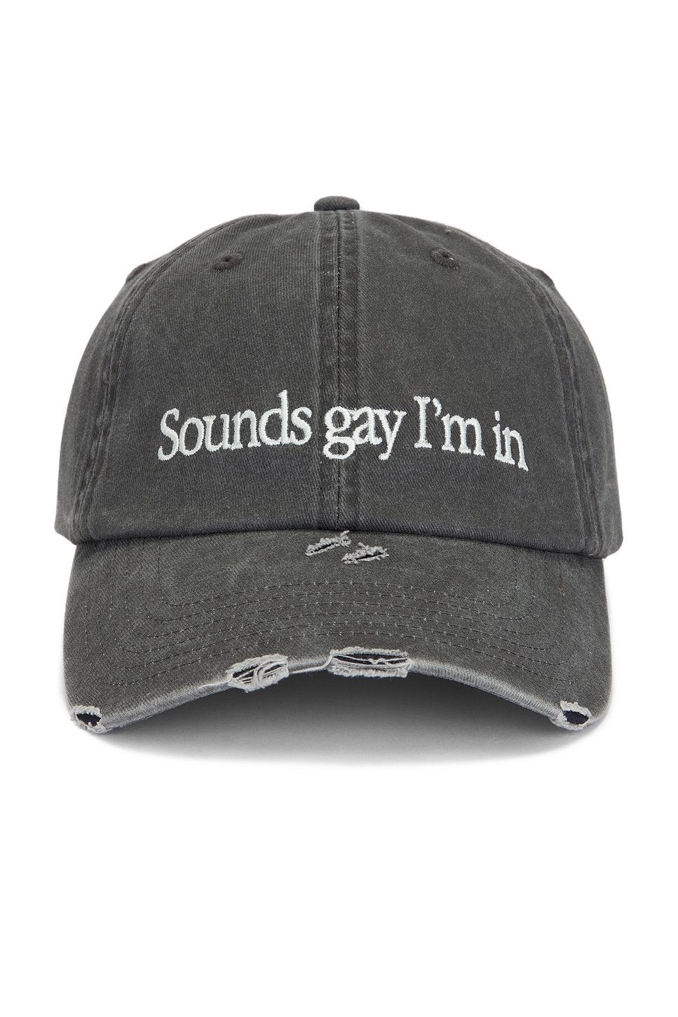Carne Bollente My Cruising Cap in Off Black - Black. a