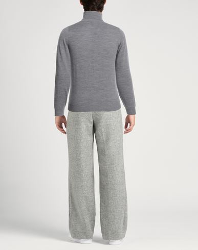 Man Turtleneck Grey Size 38 Wool