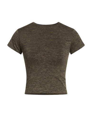 Woman Top Khaki Size 1 Polyester, Polyamide, Elastane