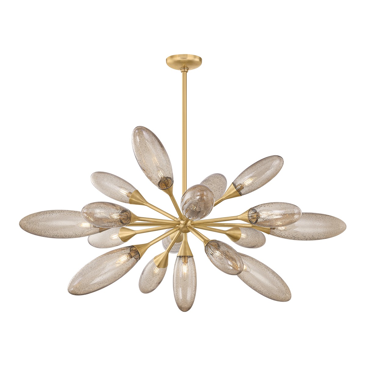 Vintage Brass Chandelier from the Cordoba Collection