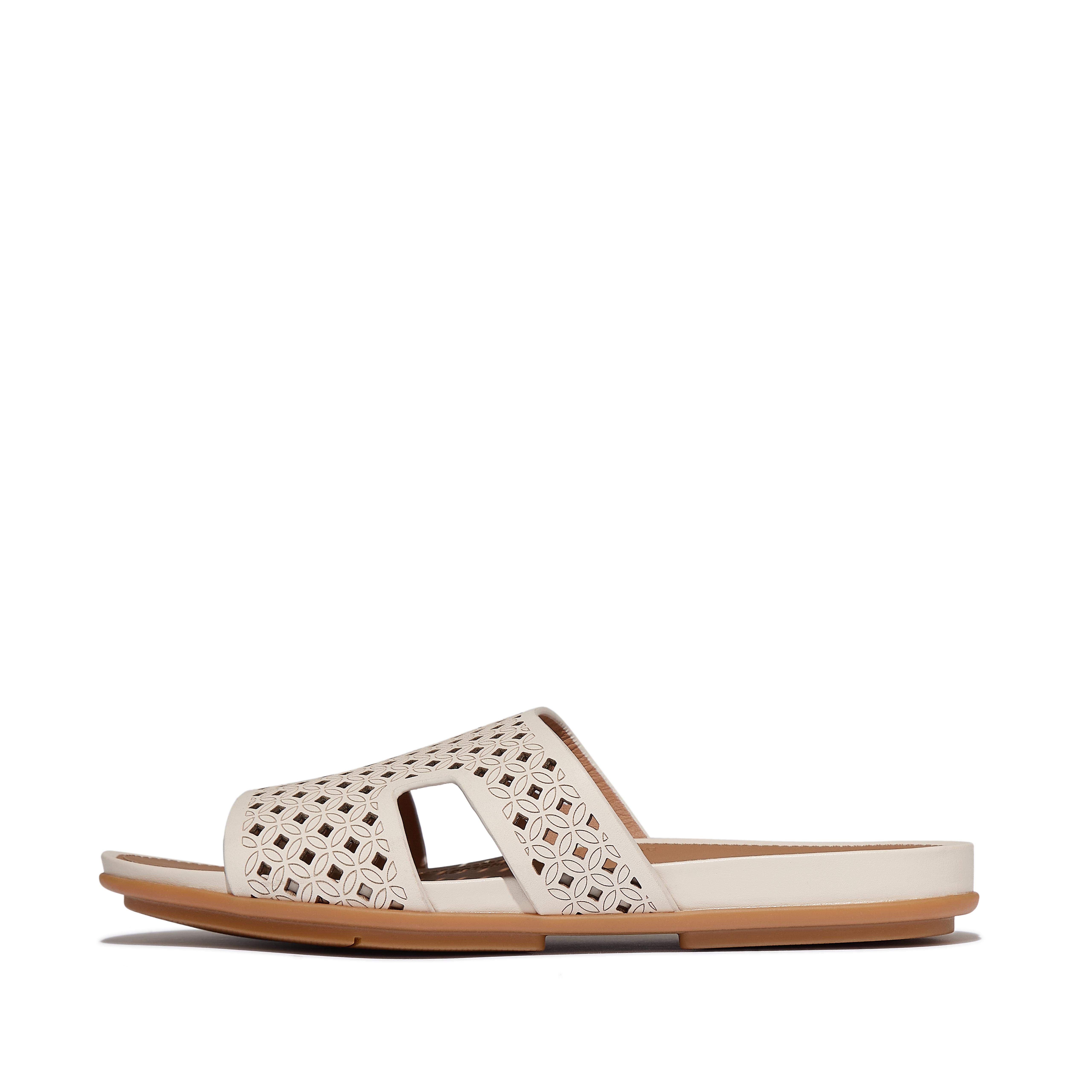 GRACIE Perf-Leather H-Bar Slides