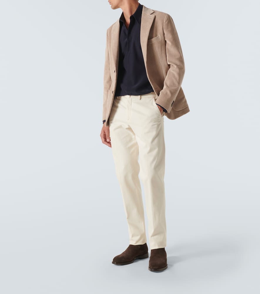 Incotex Cotton corduroy blazer