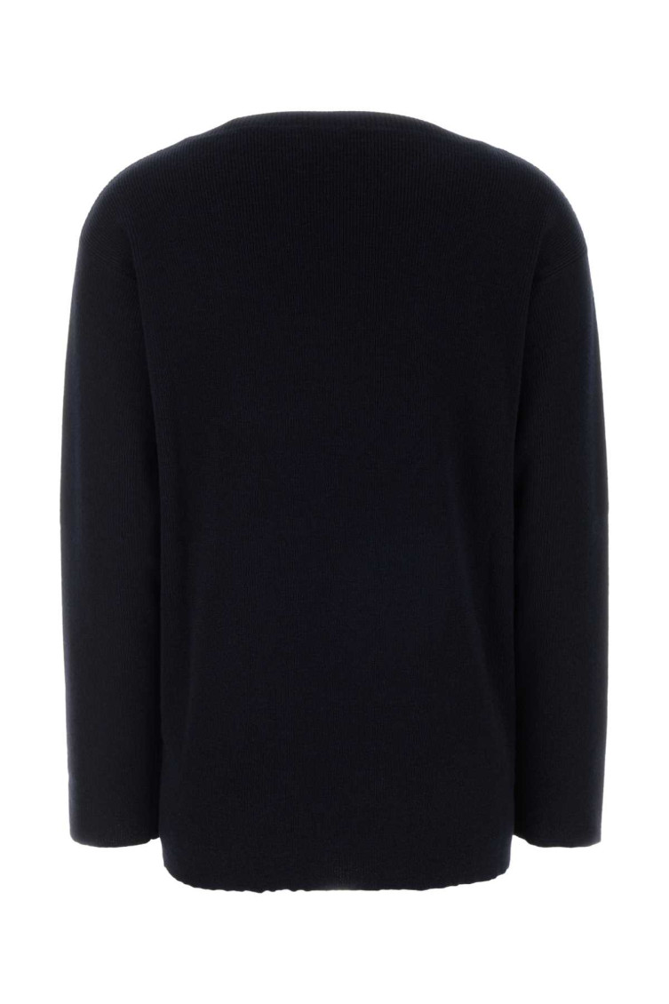Miu Miu - boat neck wool sweater relaxed silhouette
