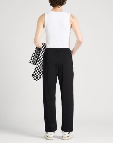 Man Pants Black Size M Cotton