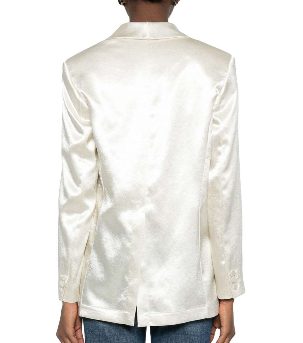 Single-Breasted Blazer Jacket