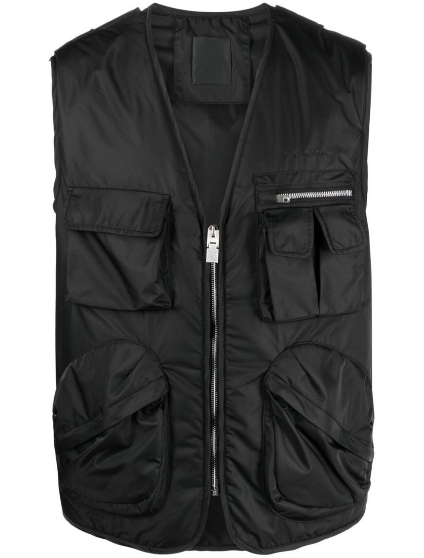 Multi-pockets Nylon Vest