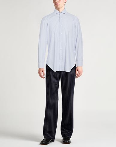 Man Shirt Blue Size 16 ½ Cotton