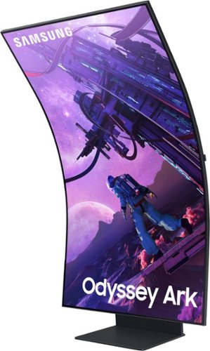 Odyssey Ark 55” LED Curved 4K UHD Gaming Monitor - Black