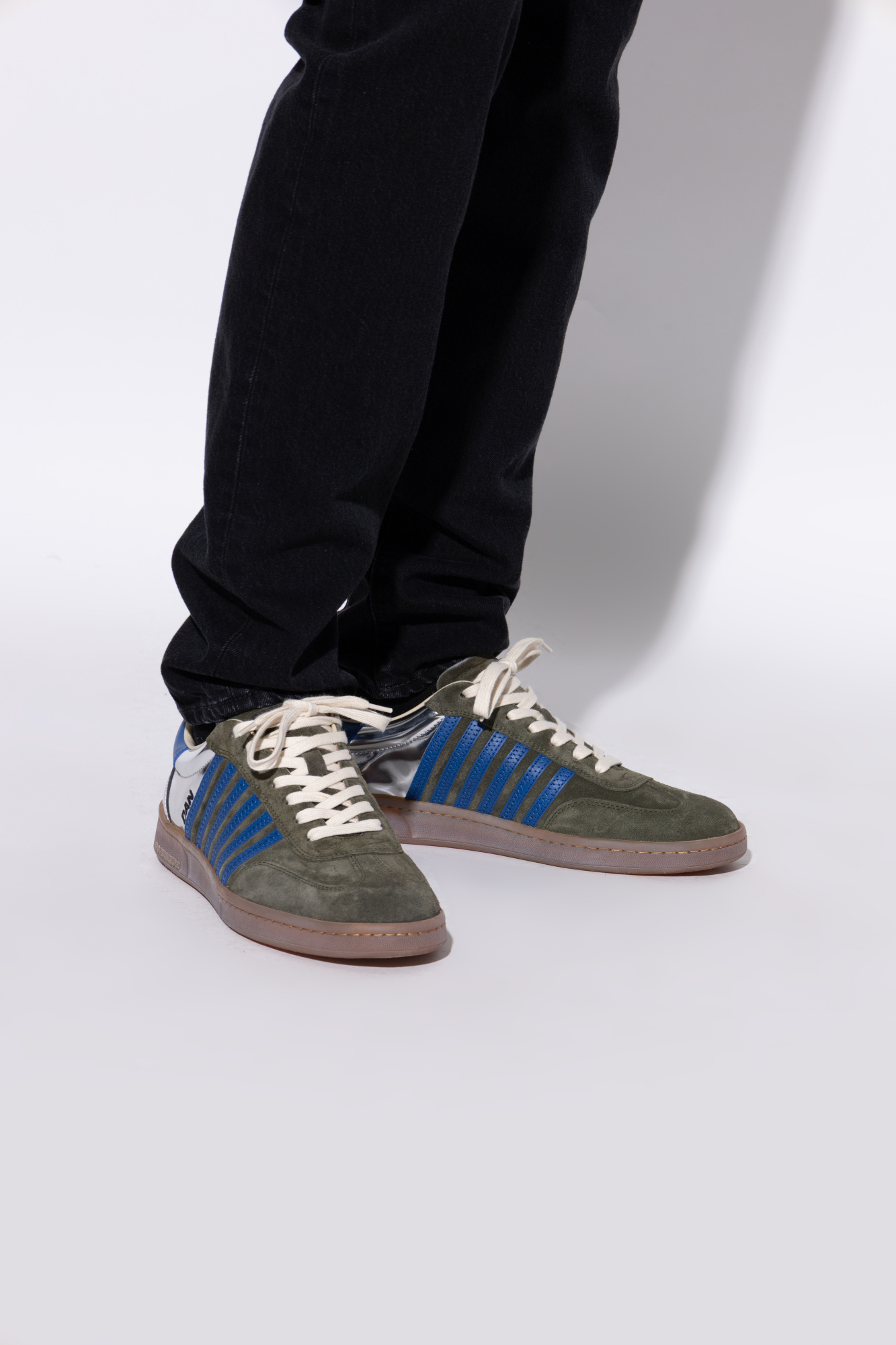 Dsquared2 Sports Shoes "Boxer", Men's, Green