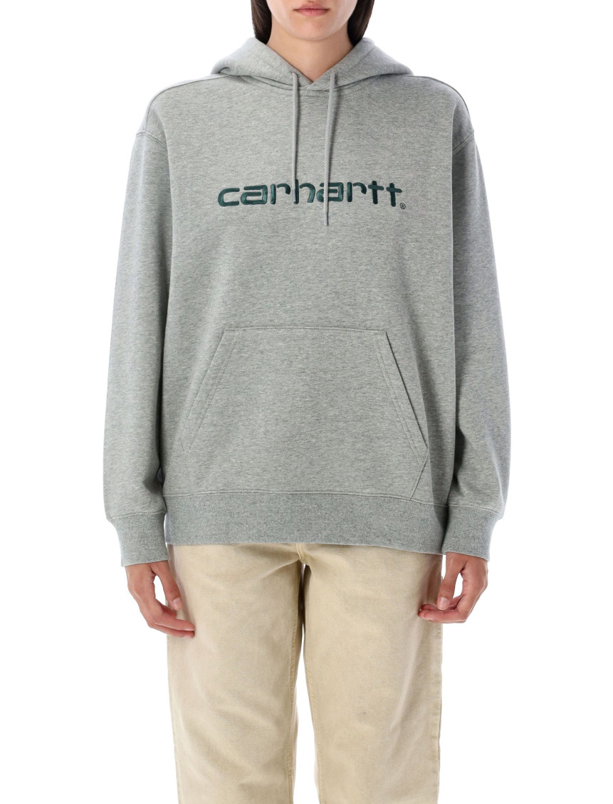 Grey Logo Hoodie