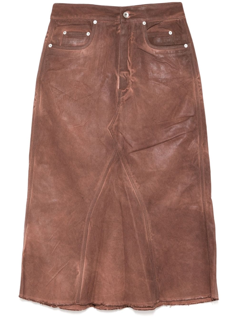 Denim skirt - Neutrals