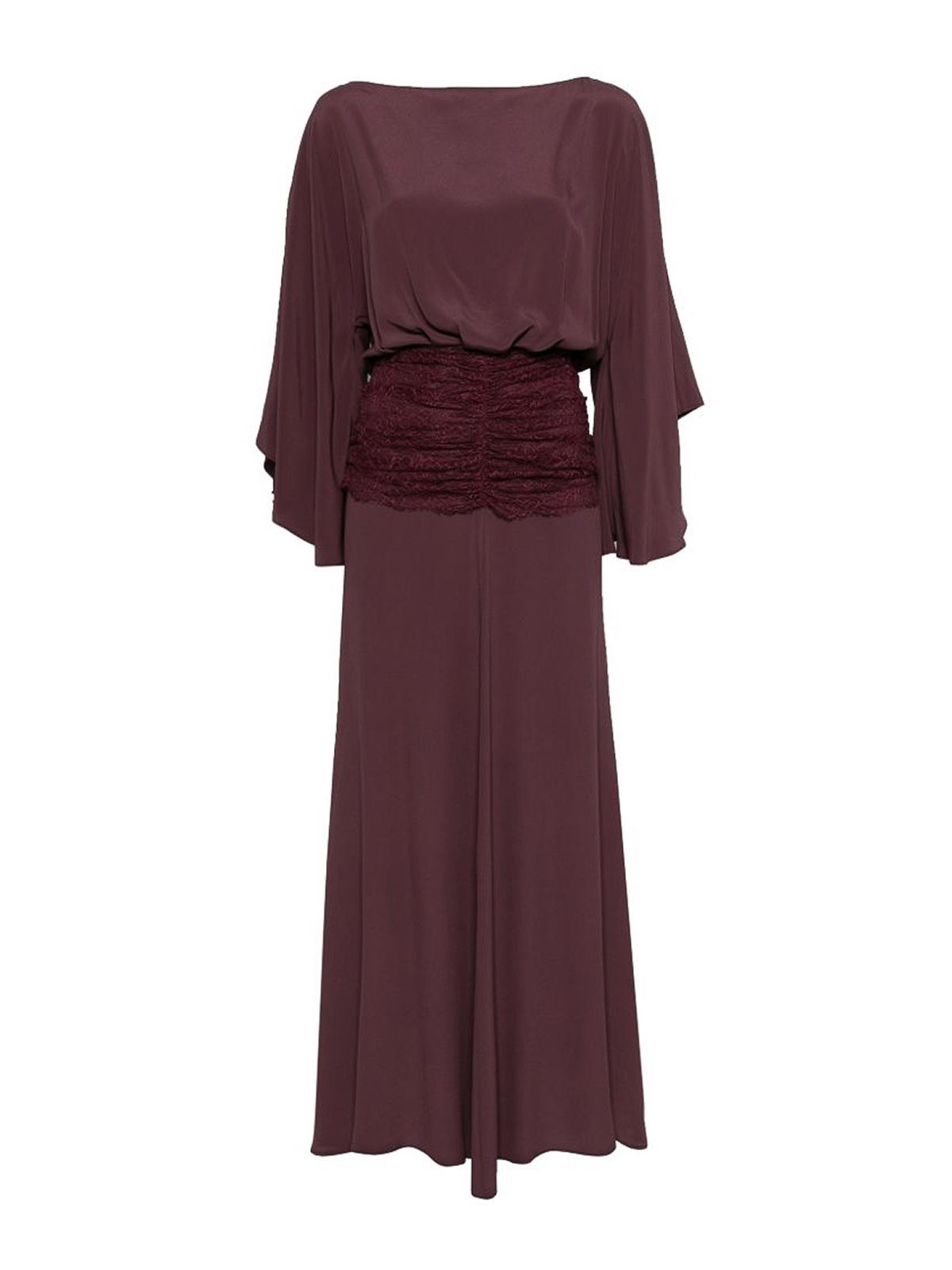 Radicchio long dress