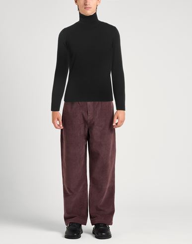 Alpha Studio Man Turtleneck Black Size 44 Merino Wool