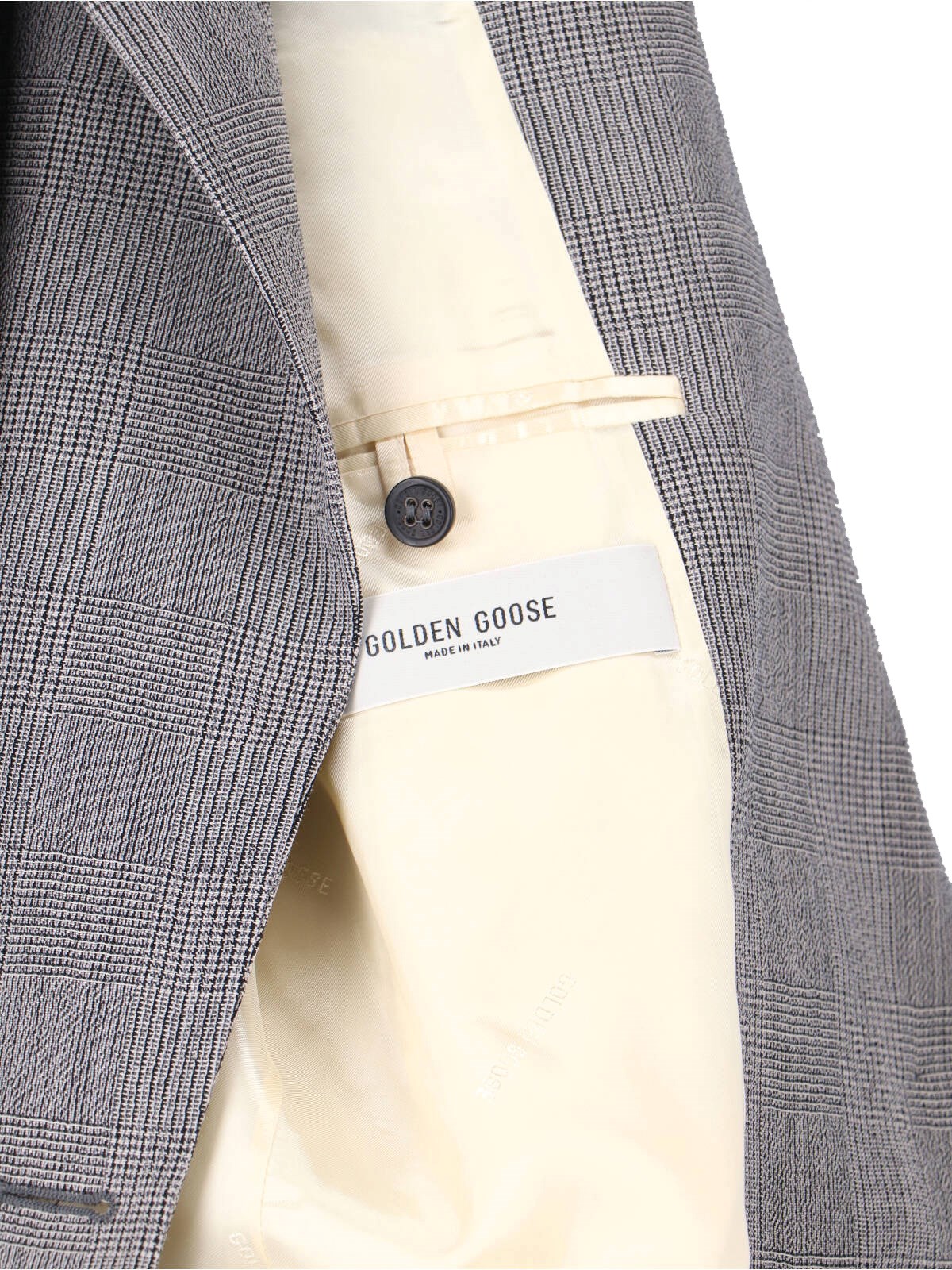 Crystal Single-Breasted Blazer