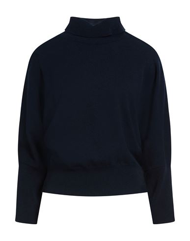 Woman Turtleneck Navy Size 4 Wool