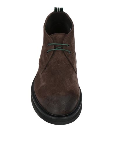 Man Ankle boots Brown Size 7 Leather