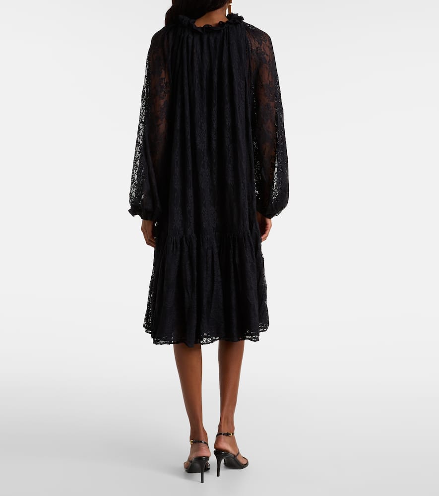 Lace midi dress