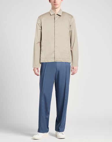 Man Jacket Khaki Size XL Cotton, Elastane