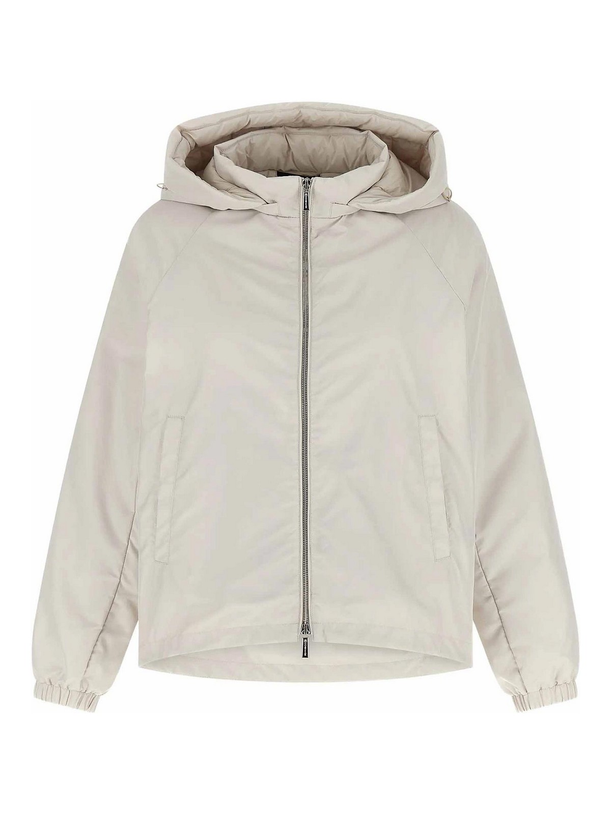 Moorer - soave wk padded hooded jacket elastic cuff