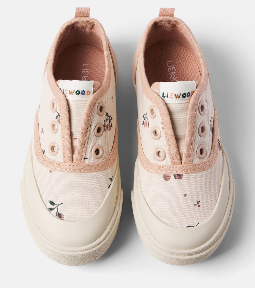 Danilo floral canvas slip-on shoes