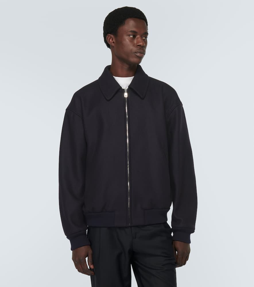 Dolce & Gabbana Wool-blend bomber jacket