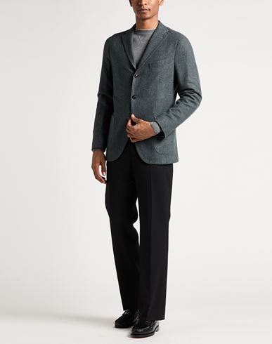 Man Blazer Grey Size 38 Wool
