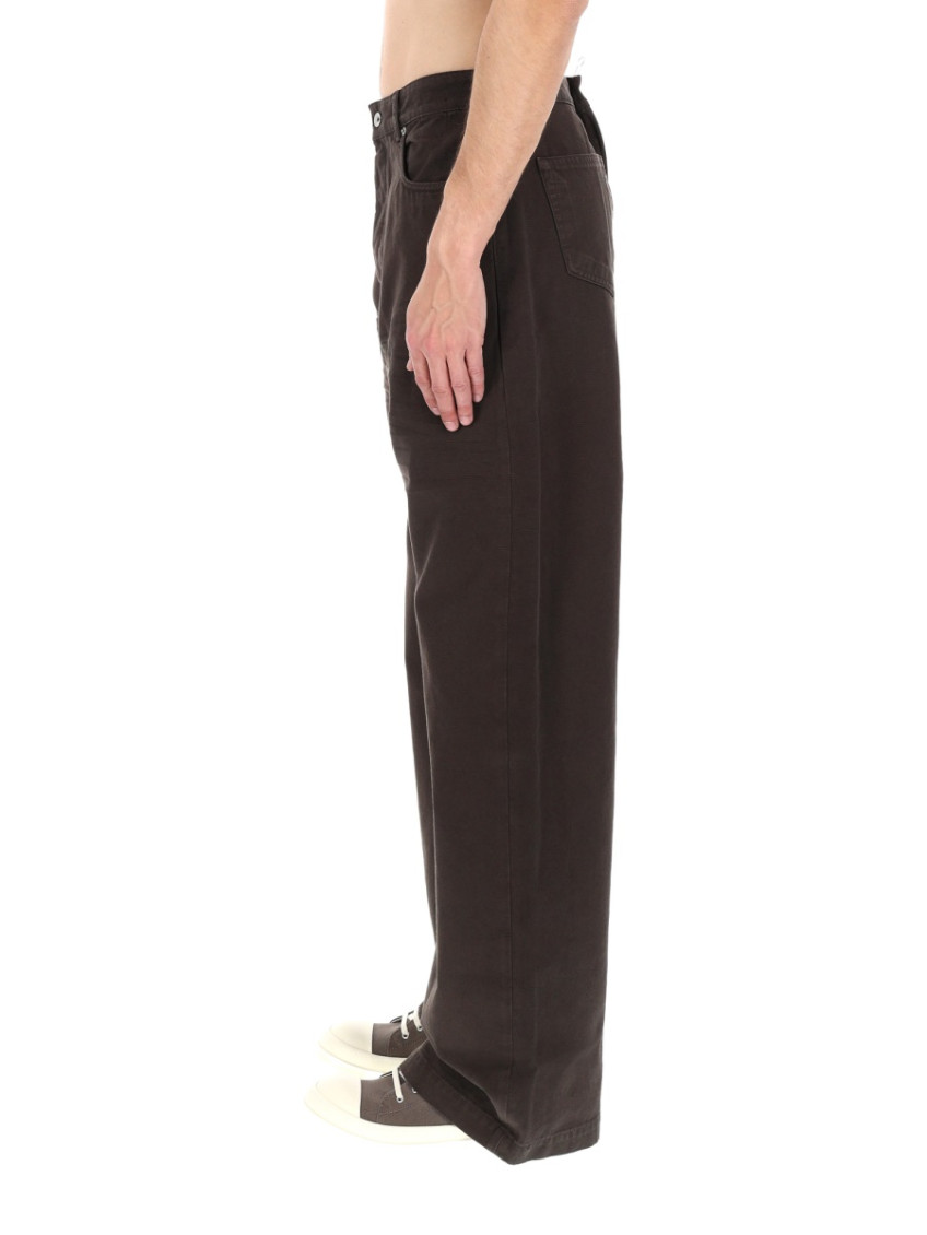 Brown Mid Rise Jeans
