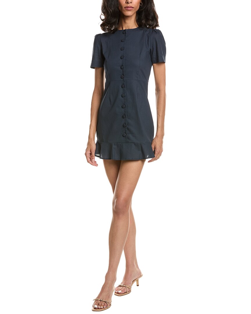 Solid Mini Dress