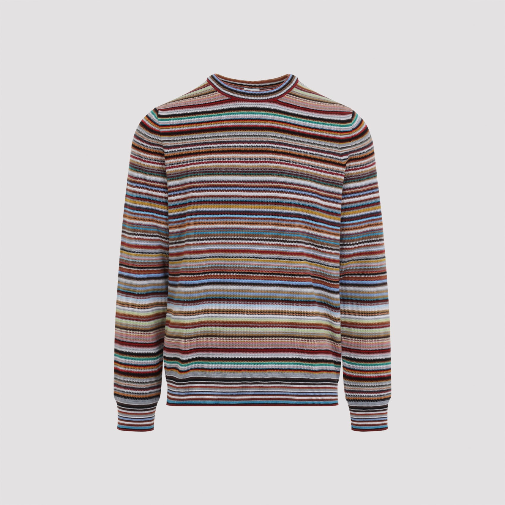 Men's 100% Cotton Round-Neck Sweater