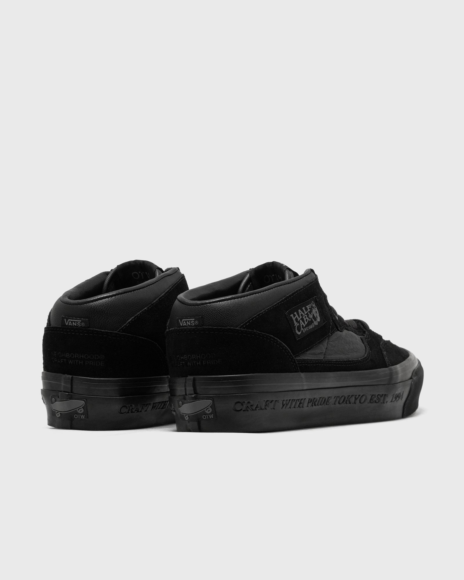 X Neighborhood OTW Half Cab 33 black male High-& Midtop now available at BSTN