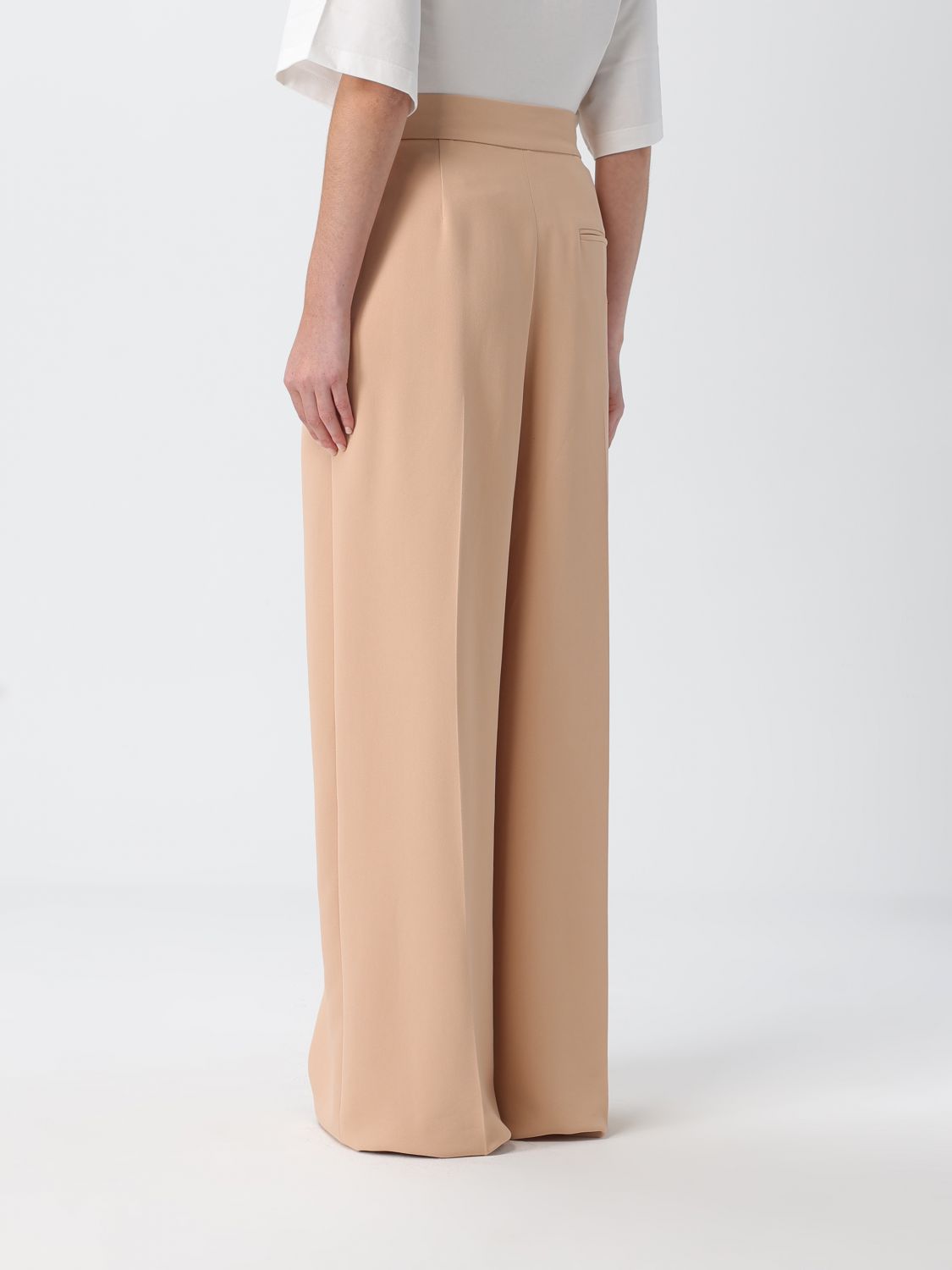 Pants Woman color Beige