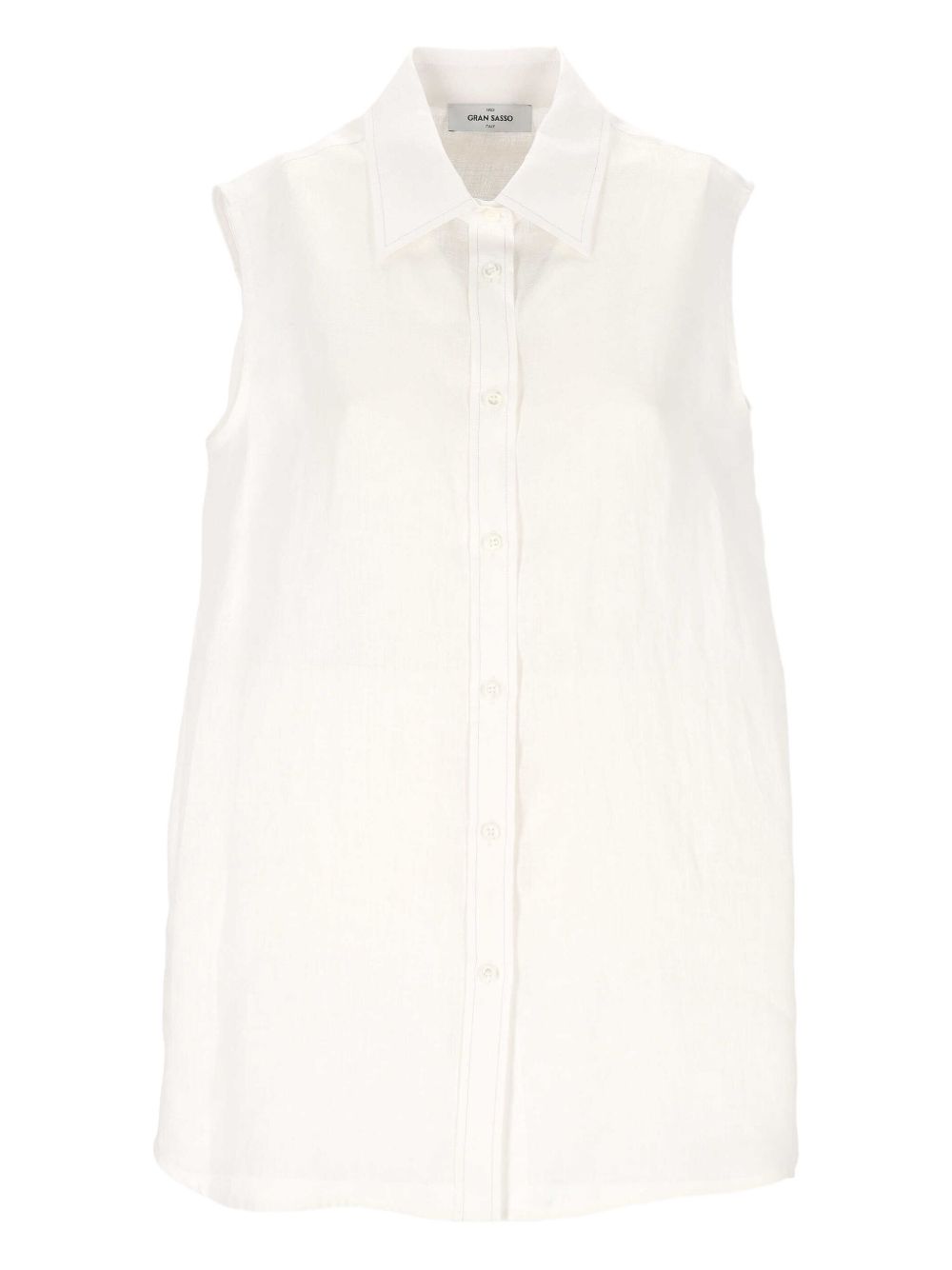 Gran Sasso liene shirt - White