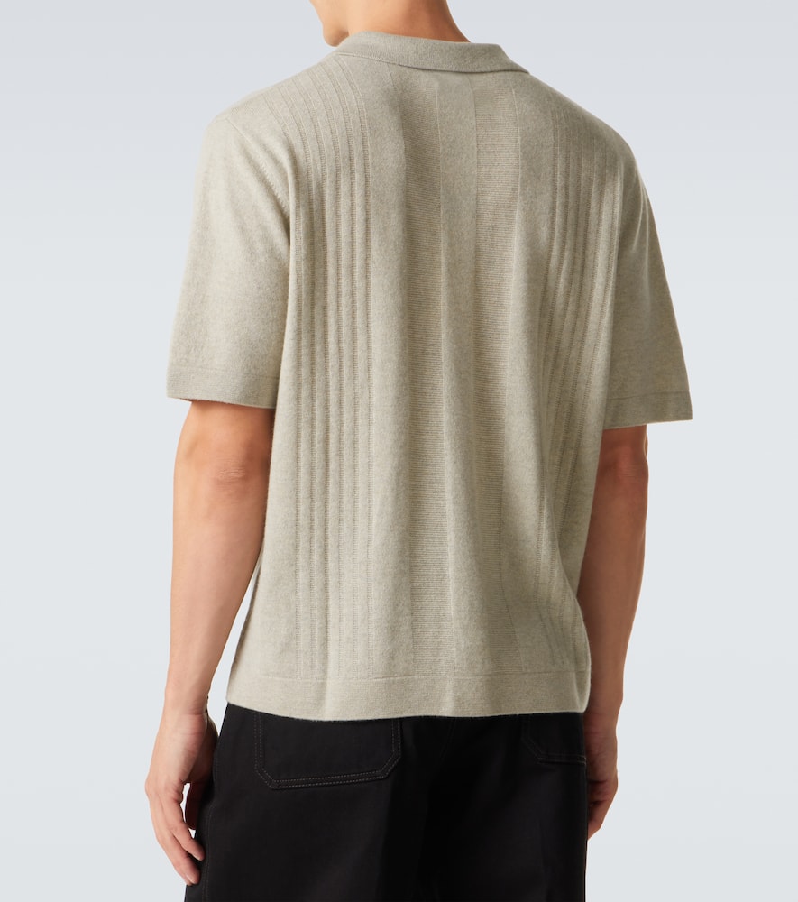 Gerone knitted cashmere polo shirt