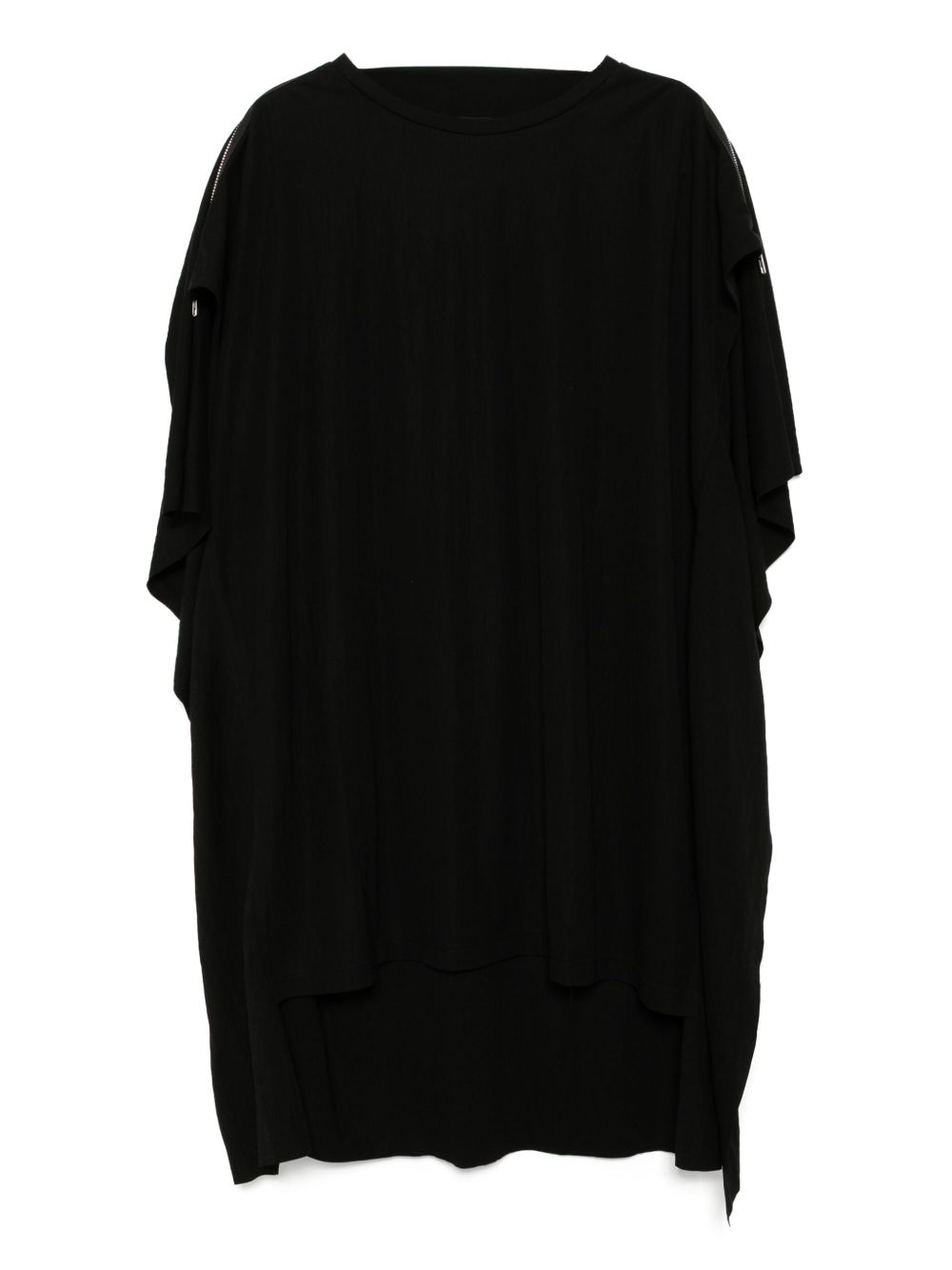 Limi Feu smooth square zip dress - Black