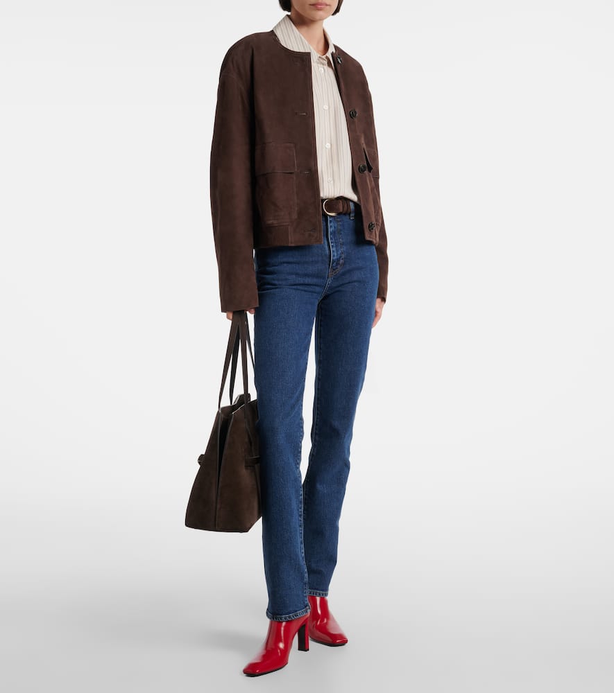 Ruler high-rise slim jeans