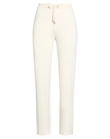 Woman Pants Ivory Size S Silk, Viscose
