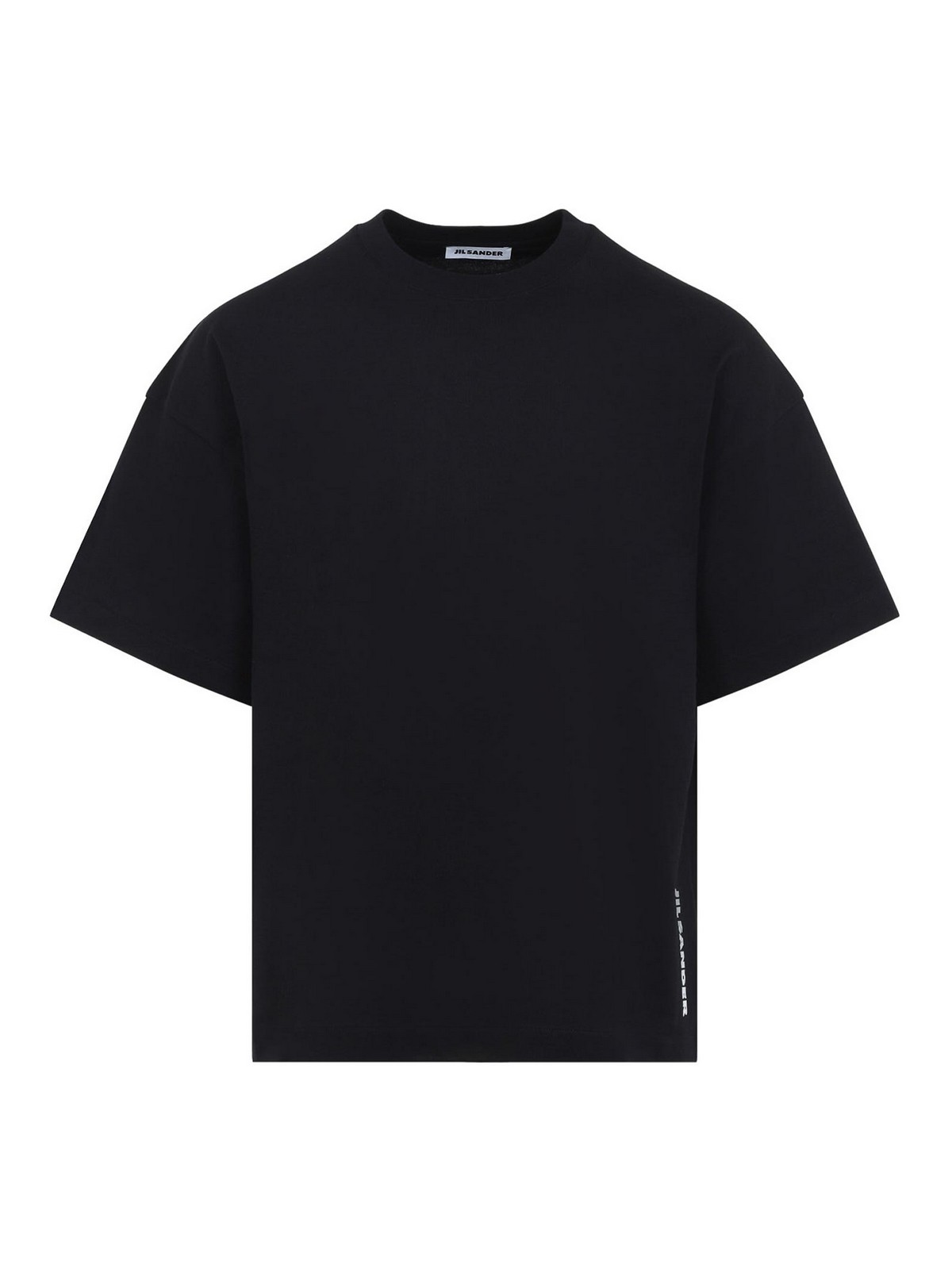 Black Logo Crew Neck T-Shirt