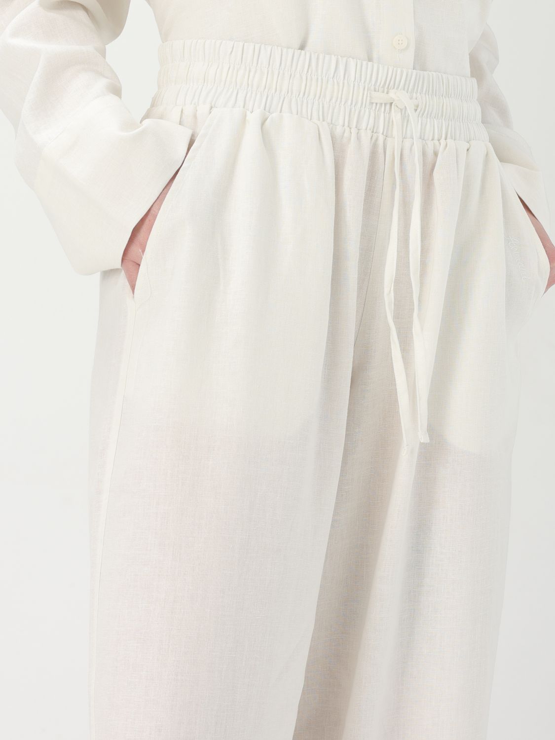 Pants Woman color Natural