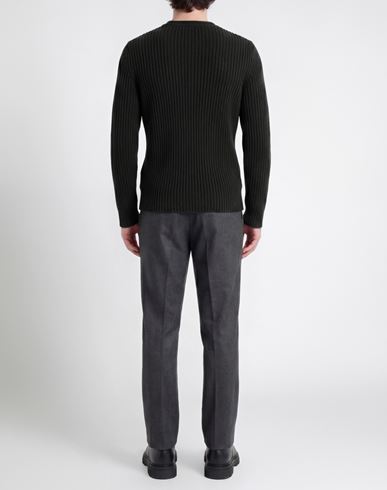 Man Sweater Dark green Size L Merino Wool, Acrylic