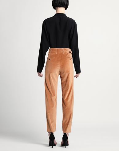 Woman Pants Camel Size 10 Cotton