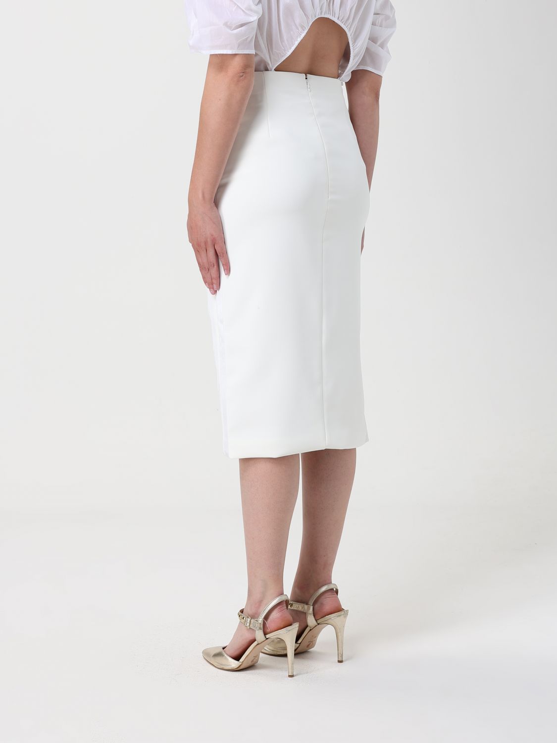 Skirt Woman color White
