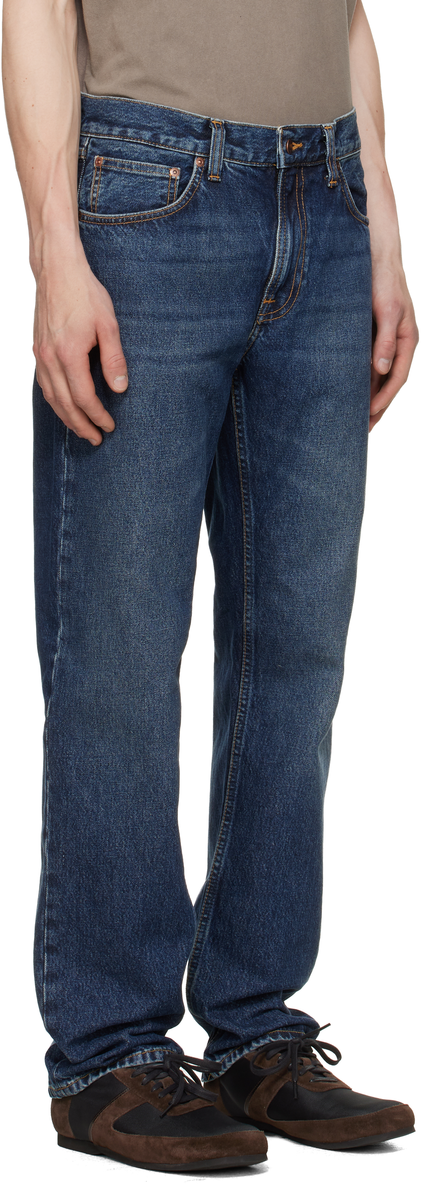 Navy Gritty Jackson Jeans