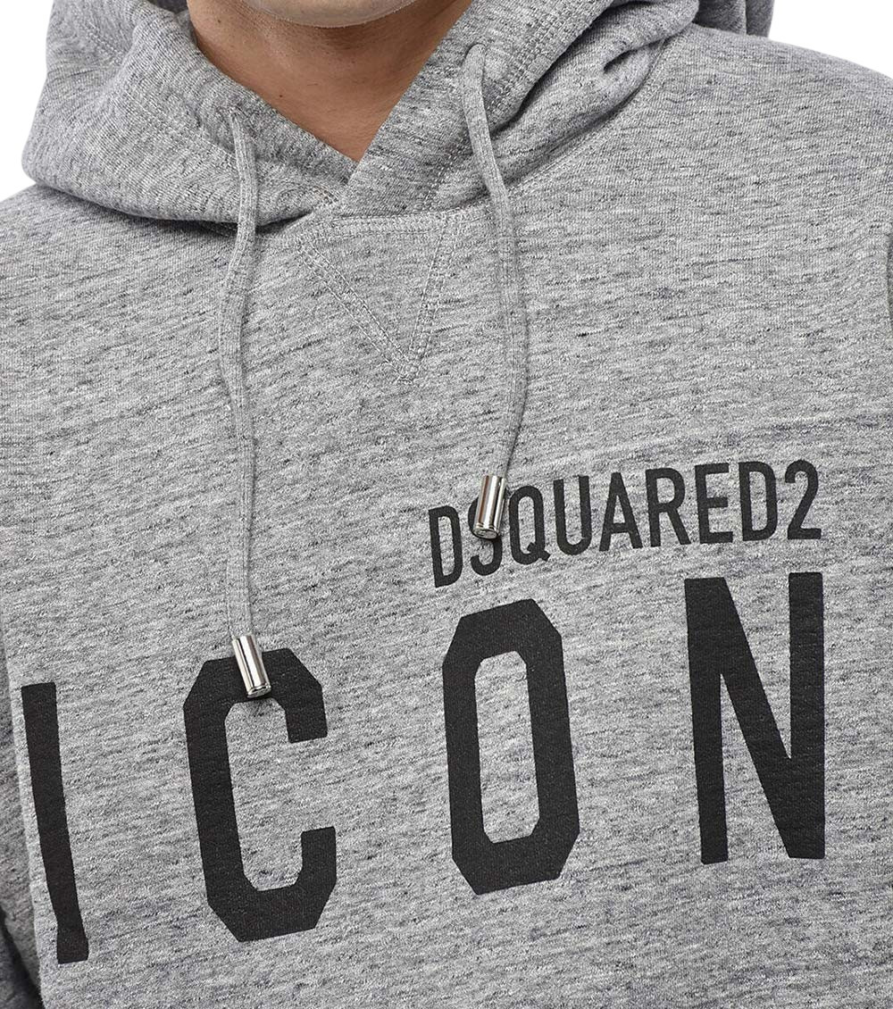 Cotton logo-print hoodie