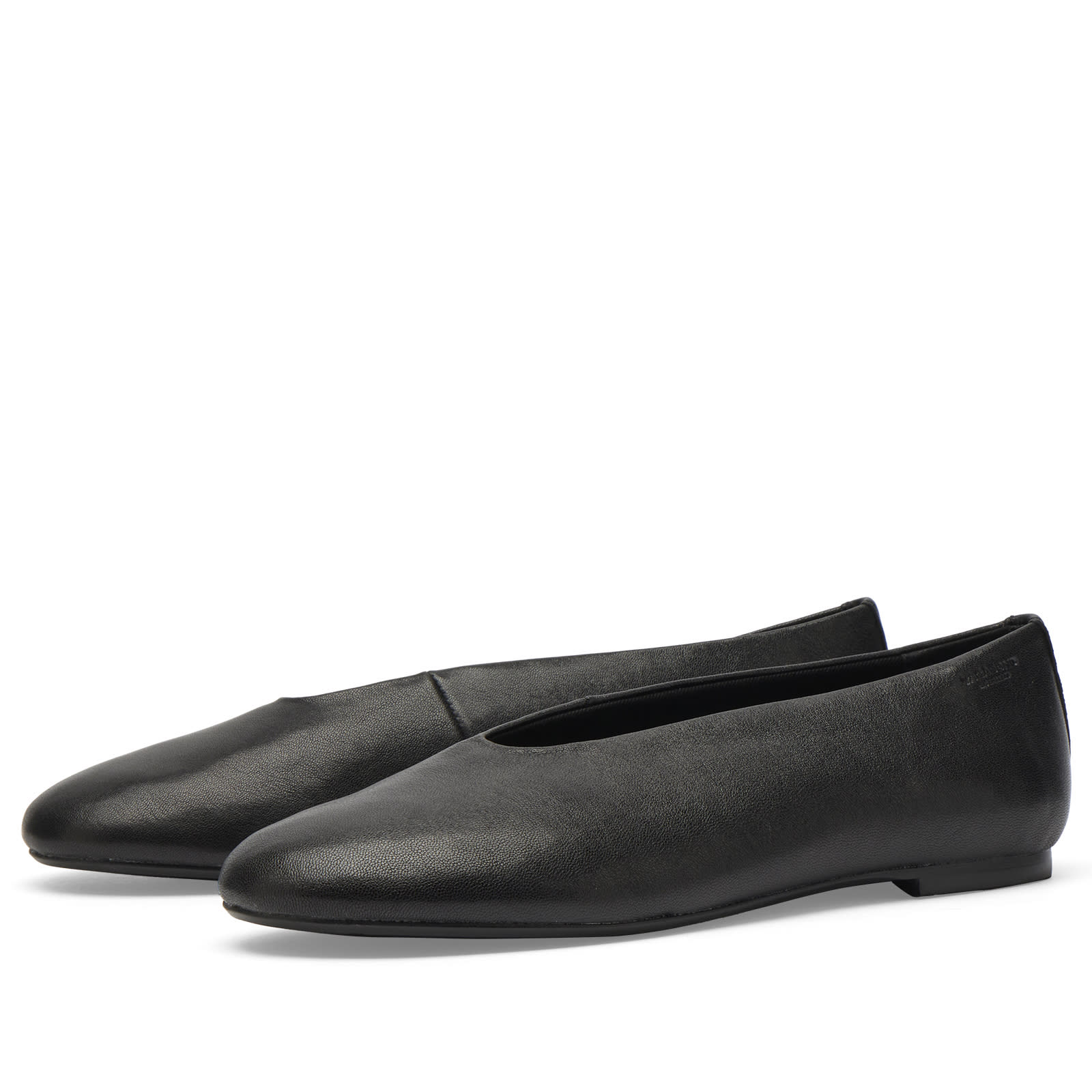 Women's Aleya Leather Ballet Shoes Black