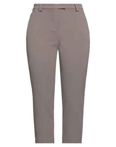 Annarita N Woman Pants Khaki Size 14 Polyester, Elastane