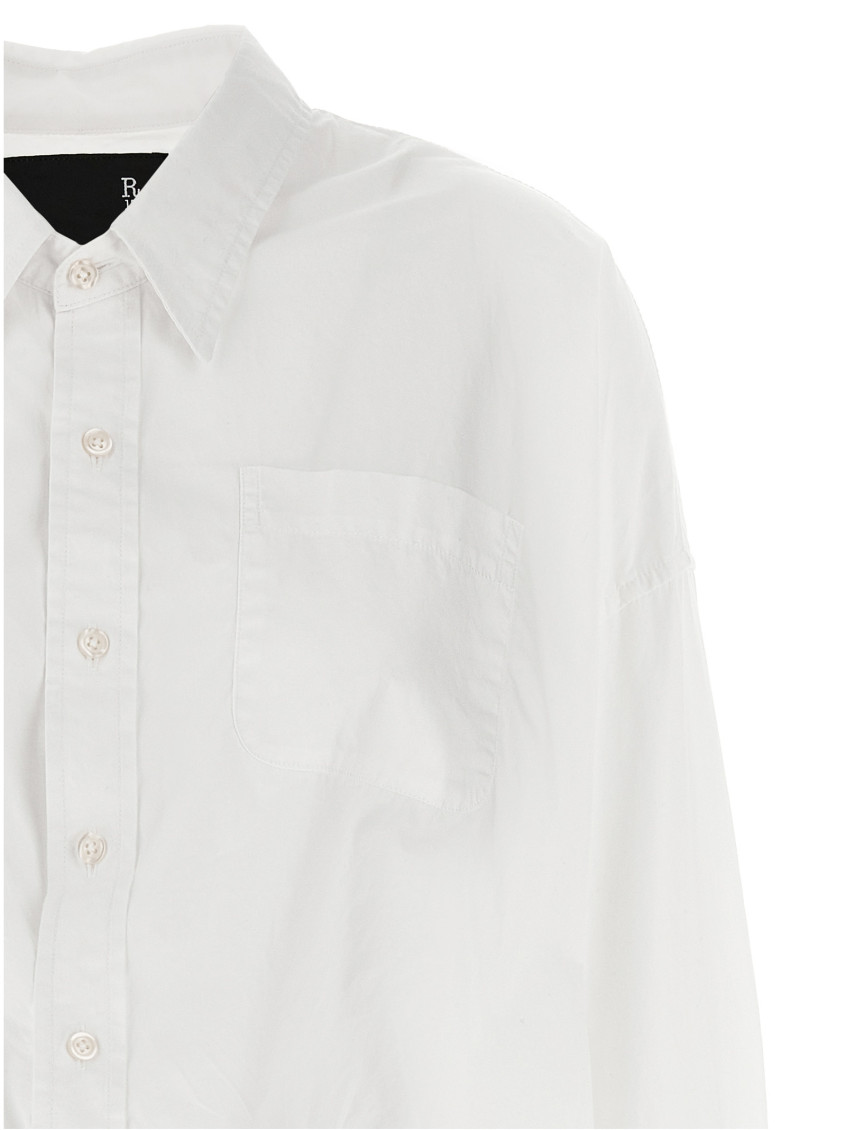 Crossover Bubble Shirt, Blouse