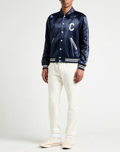 Man Jacket Navy Size 38 Polyamide
